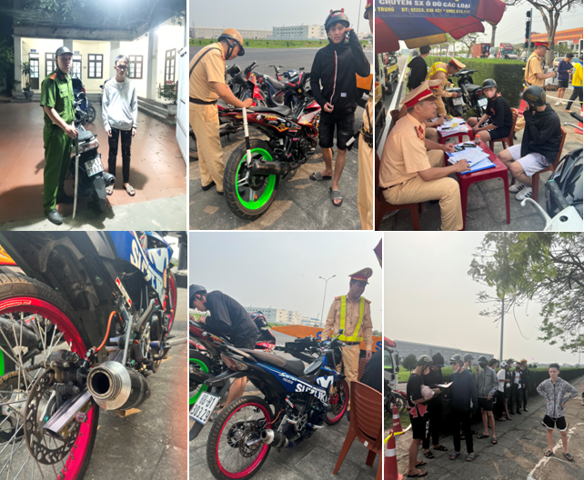 Đội Cảnh sát giao thông số 2: Xử lý 37 thanh thiếu niên vi phạm trật tự an toàn giao thông trên tuyến 353 